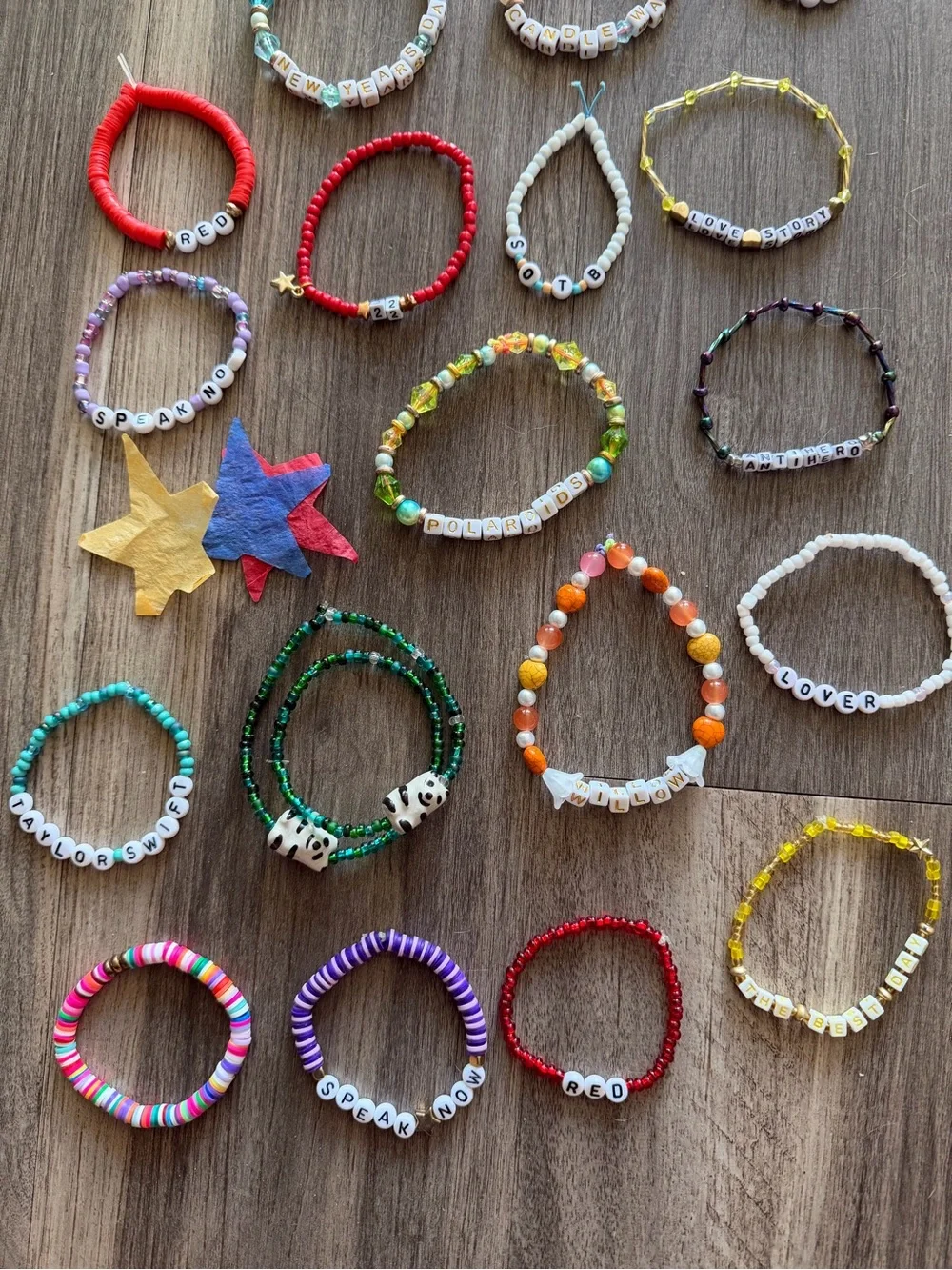Taylor Swift Eras Tour Friendship Bracelet Pack 18